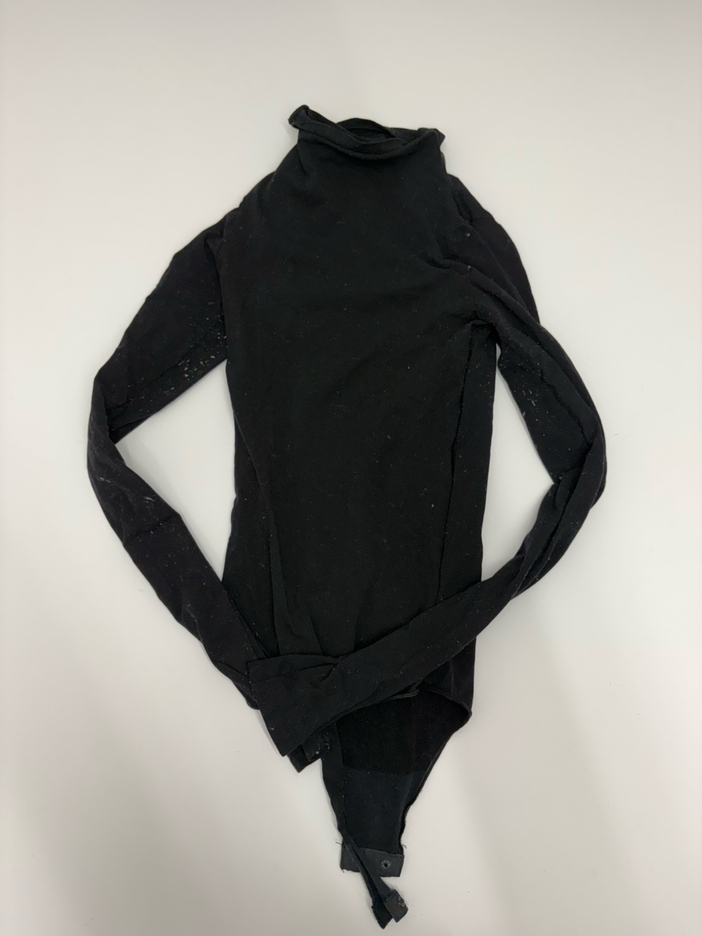 Commando Black Twisted-Handle Shoulder Bag